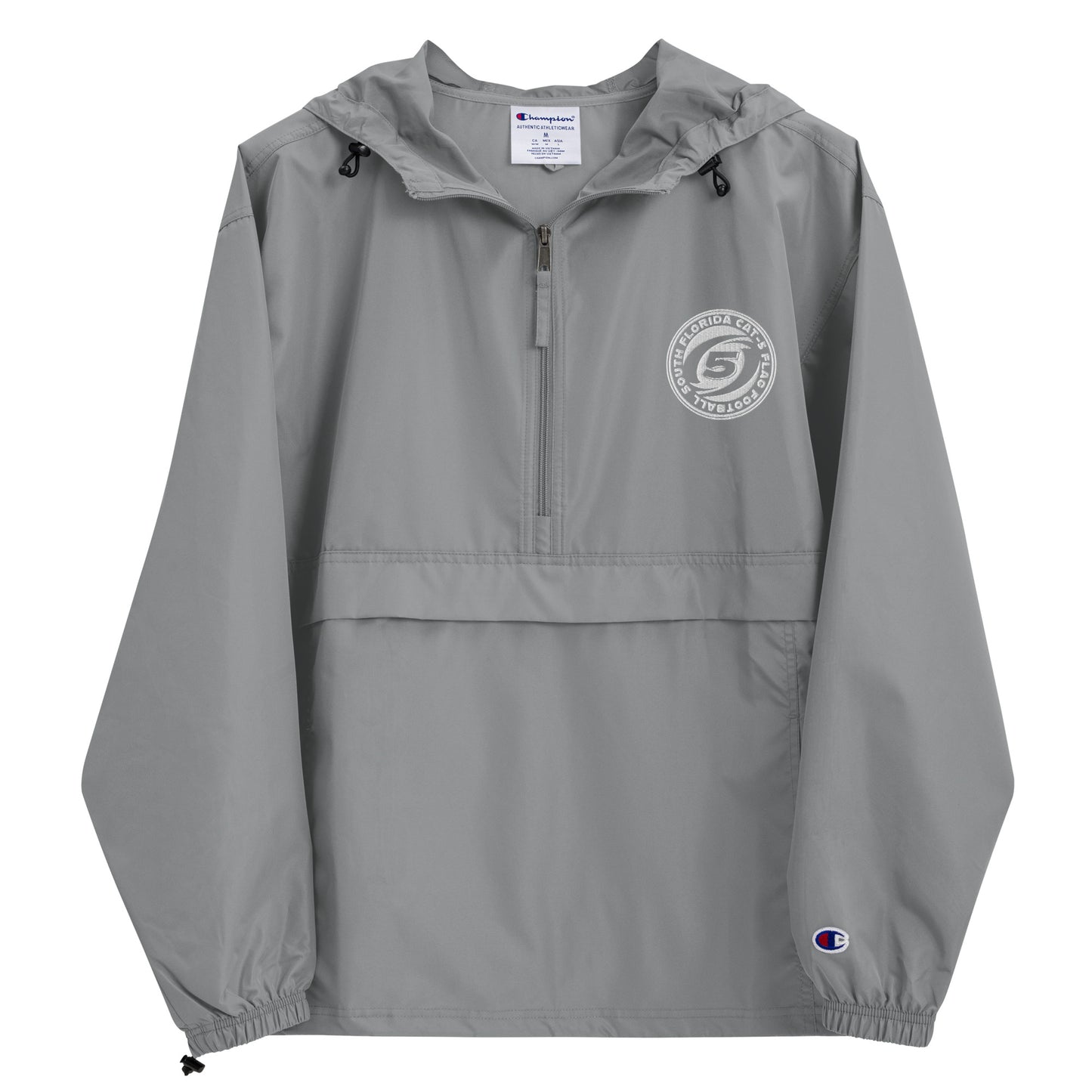 Cat-5 Embroidered Champion Wind and Rain Resistant Jacket