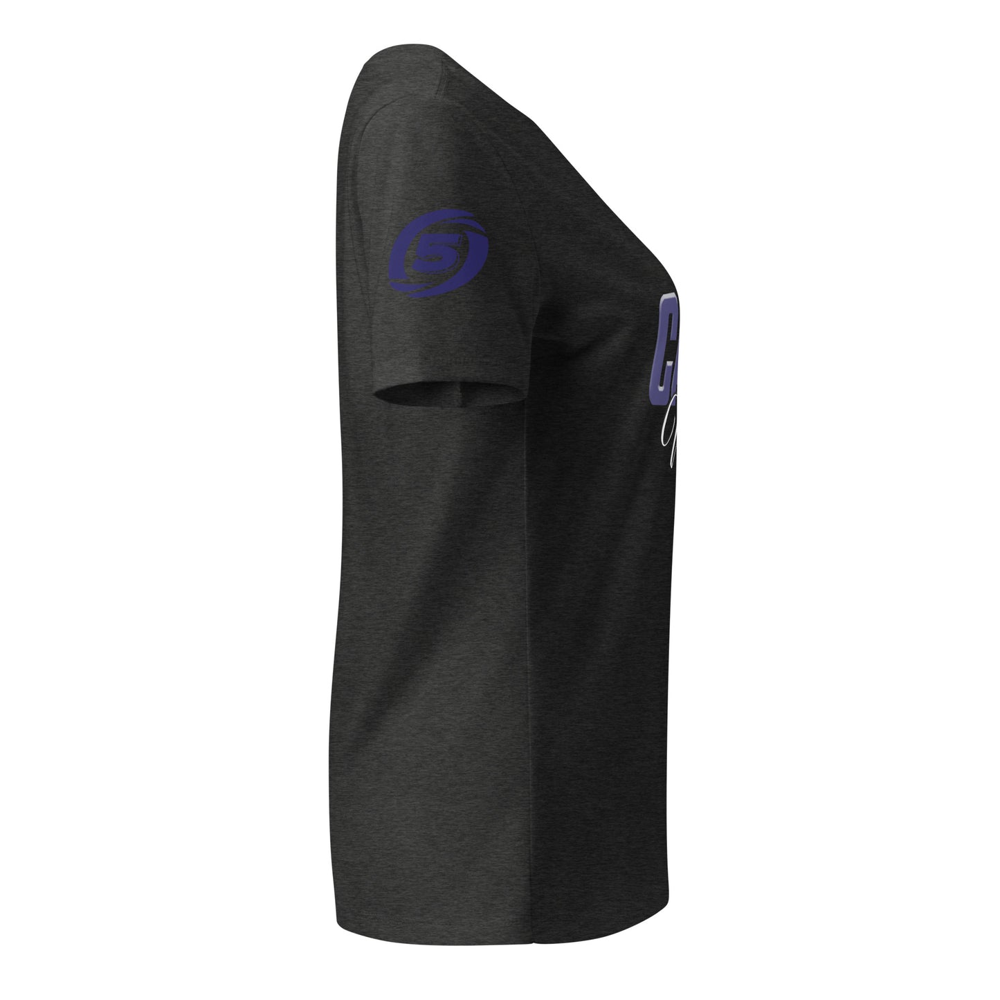 Cat-5 Mom | Women’s Flag Football relaxed v-neck t-shirt