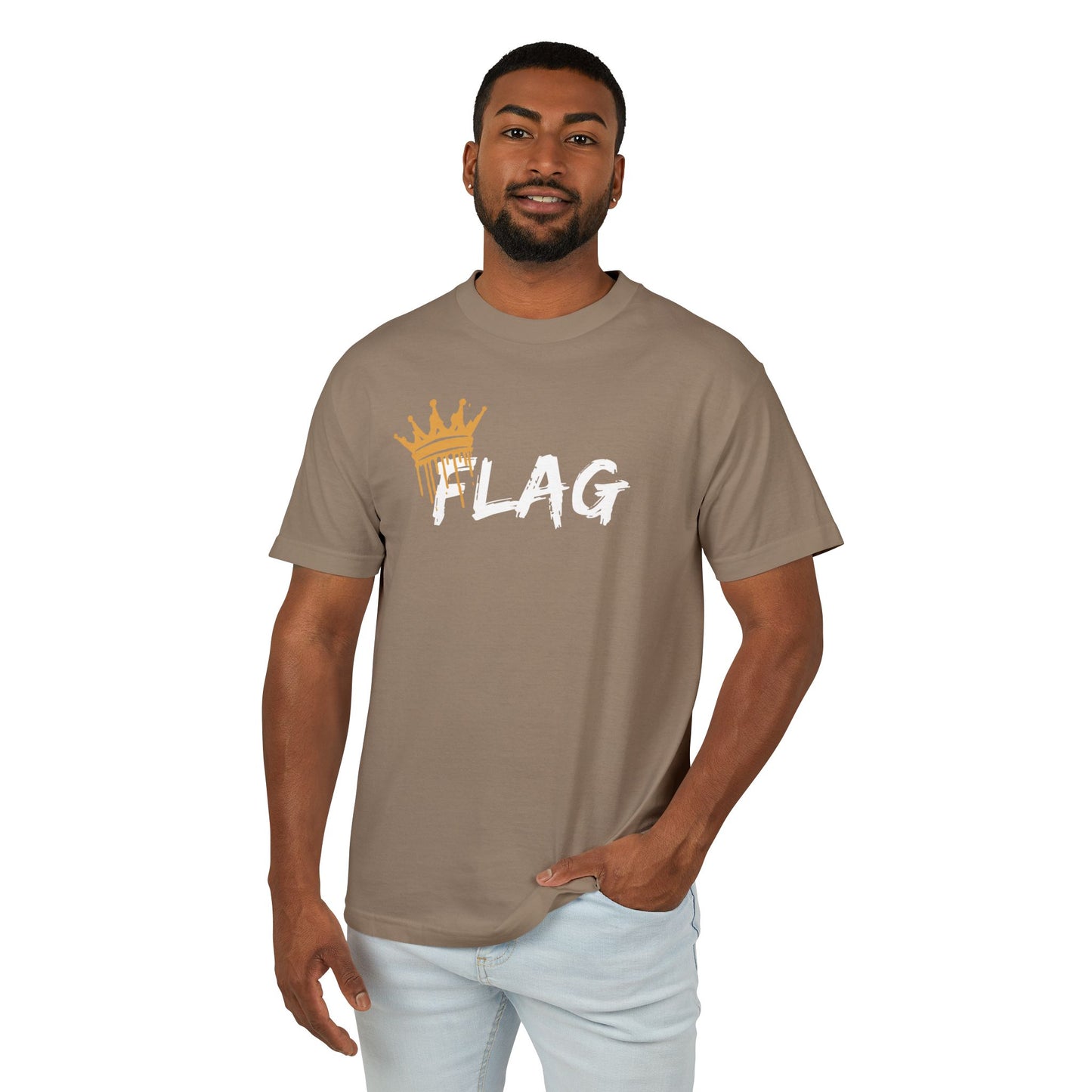 Play Hard Party Harder - FLAG | Heavyweight Cotton Tee