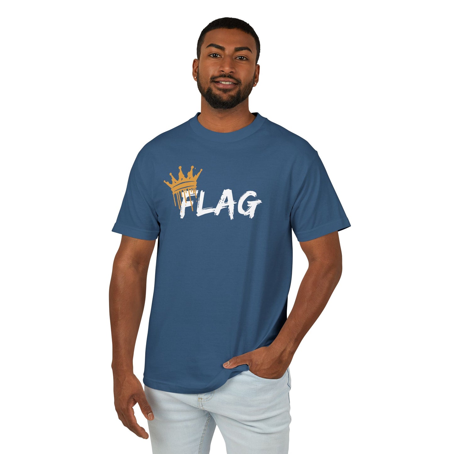 Play Hard Party Harder - FLAG | Heavyweight Cotton Tee