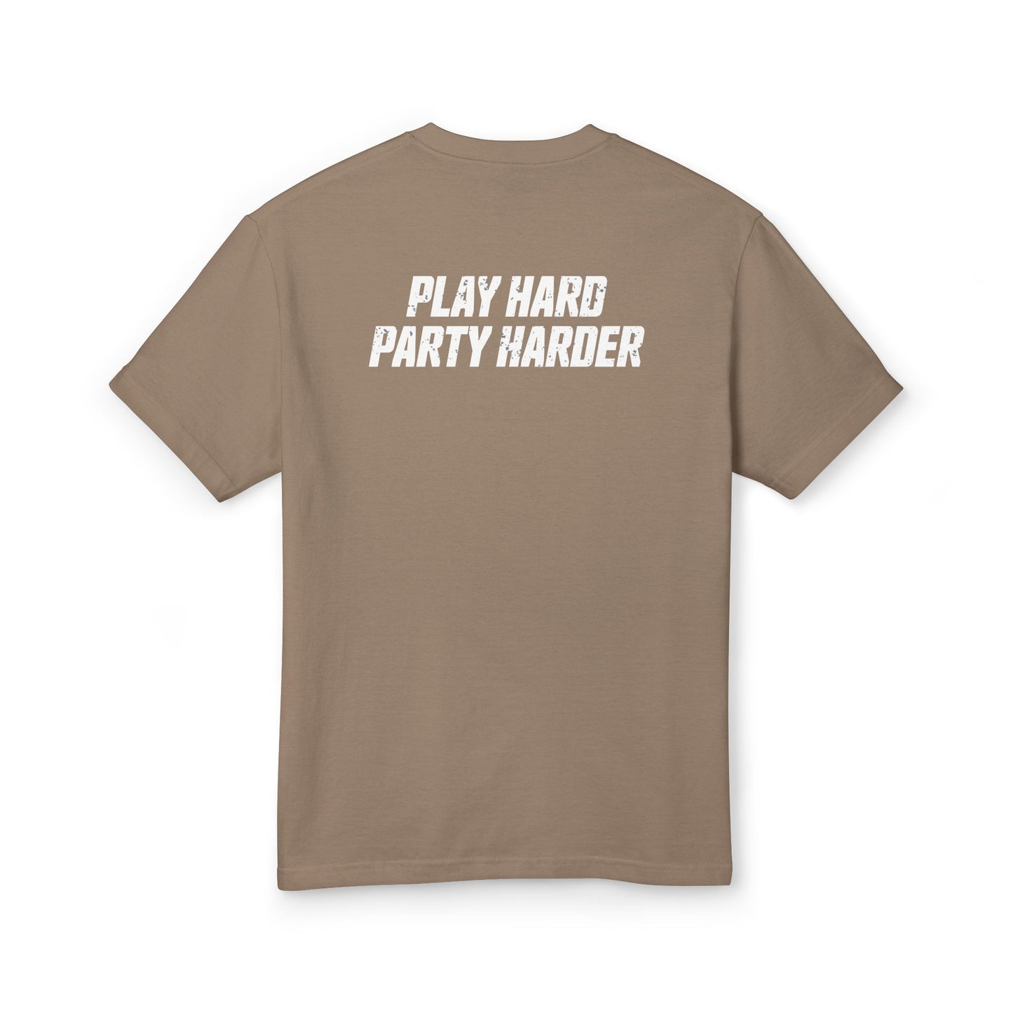 Play Hard Party Harder - FLAG | Heavyweight Cotton Tee