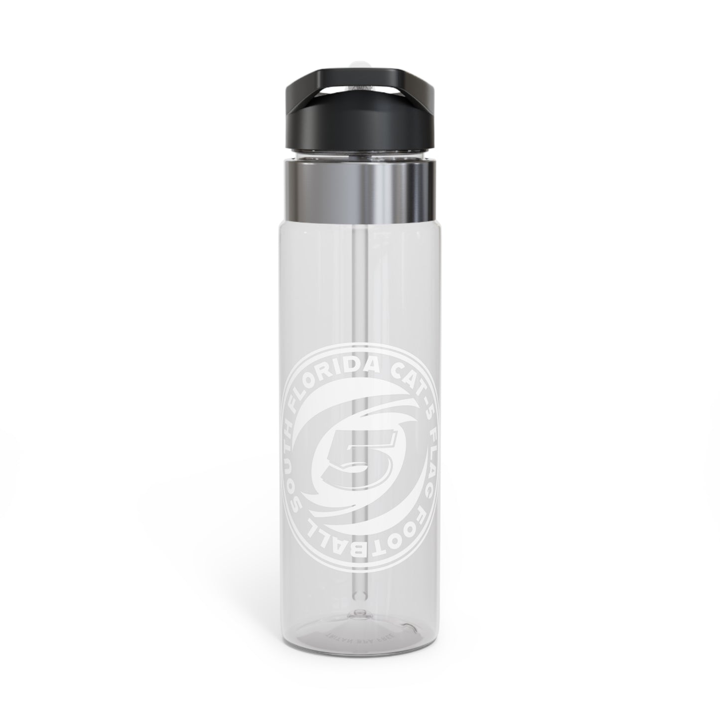 Cat-5 - Sport Bottle - 20oz | Clear Water Bottle with South Florida