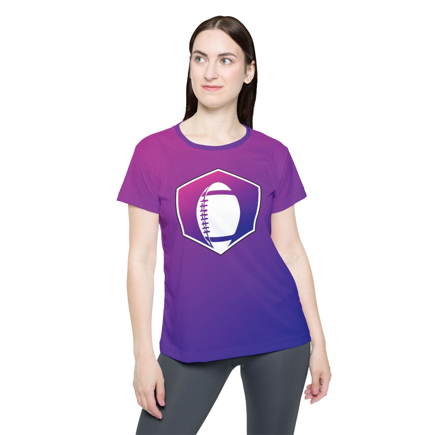 Vibrant Women's Sports Jersey, Athletic Shirt, Team Spirit Top, Workout Gear, Game Day Apparel, Fitness Clothing