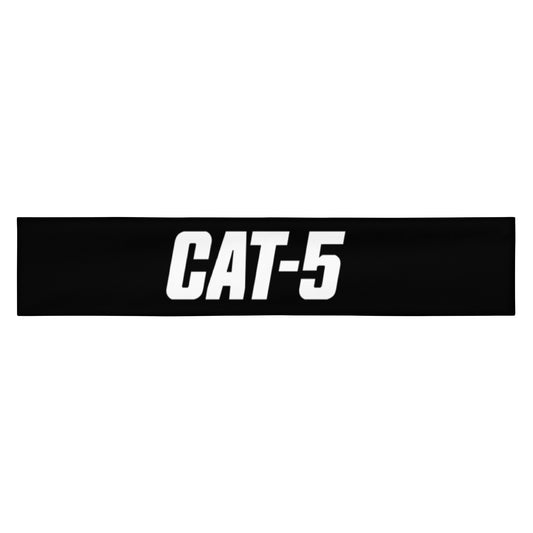 Cat-5 Black Headband