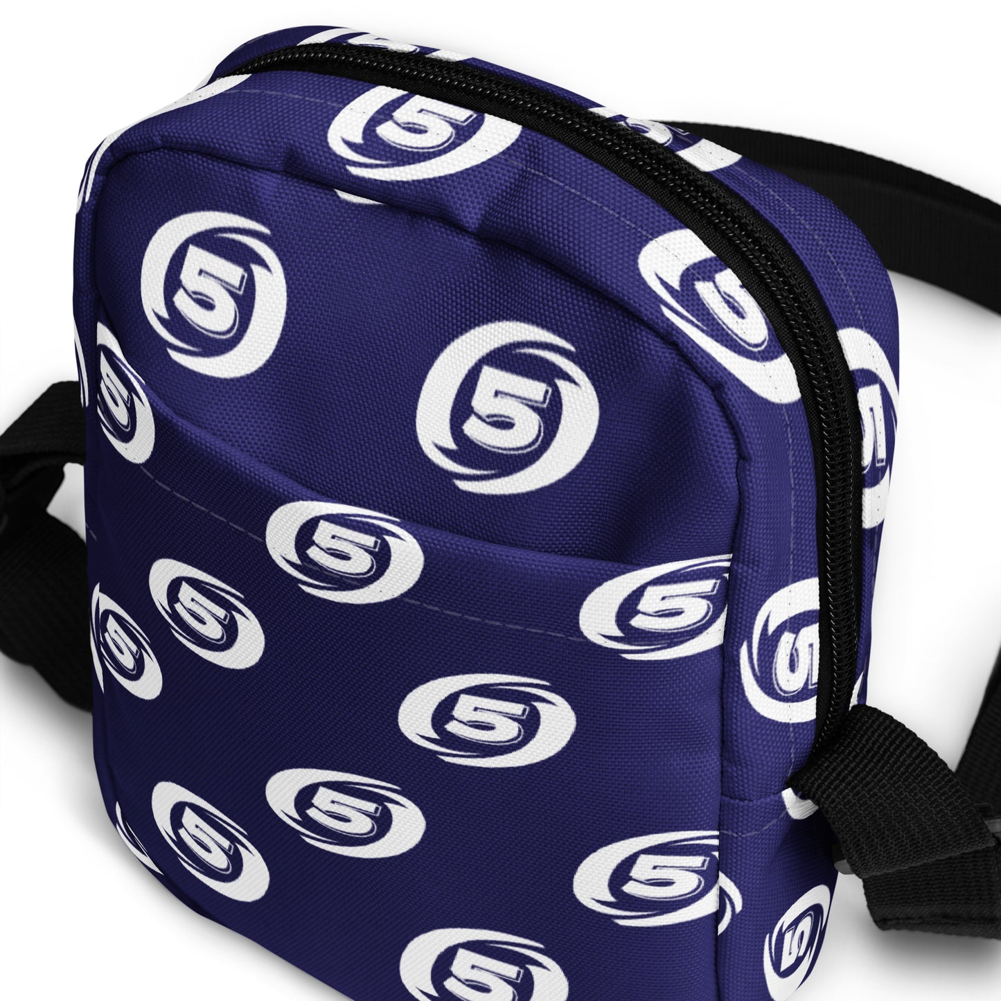 Cat-5 Purple Utility crossbody bag