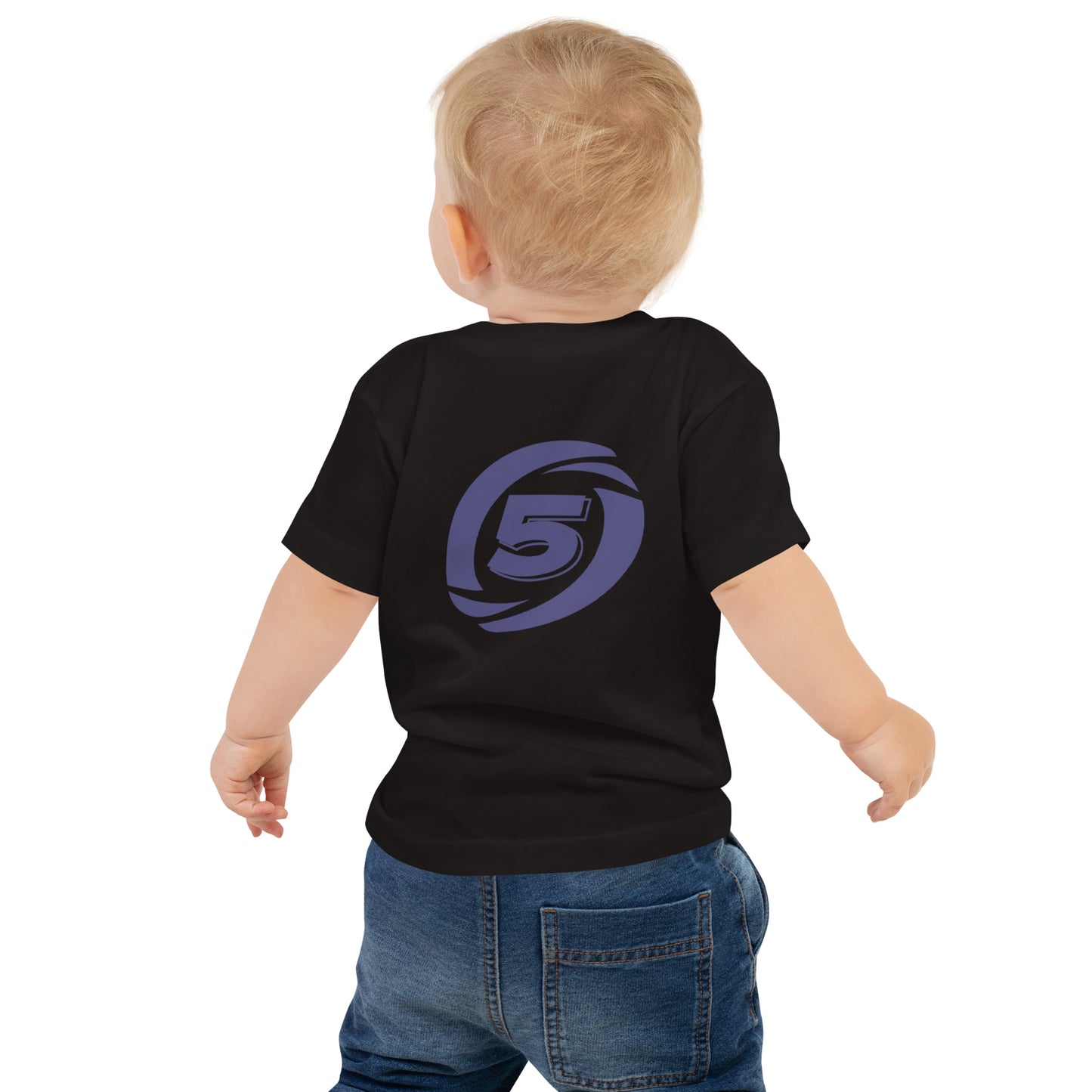 Cat-5 in training | Baby Jersey Short Sleeve Tee