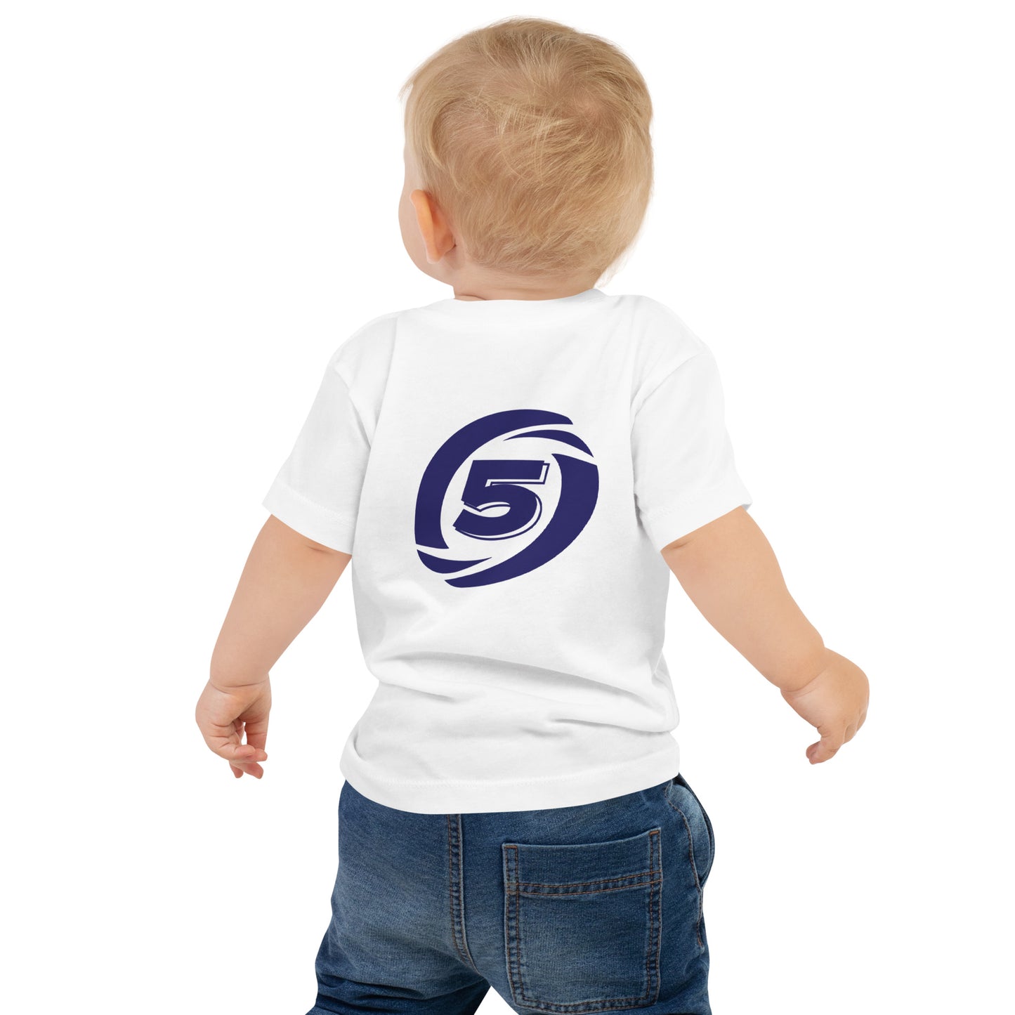 Cat-5 in training | Baby Jersey Short Sleeve Tee