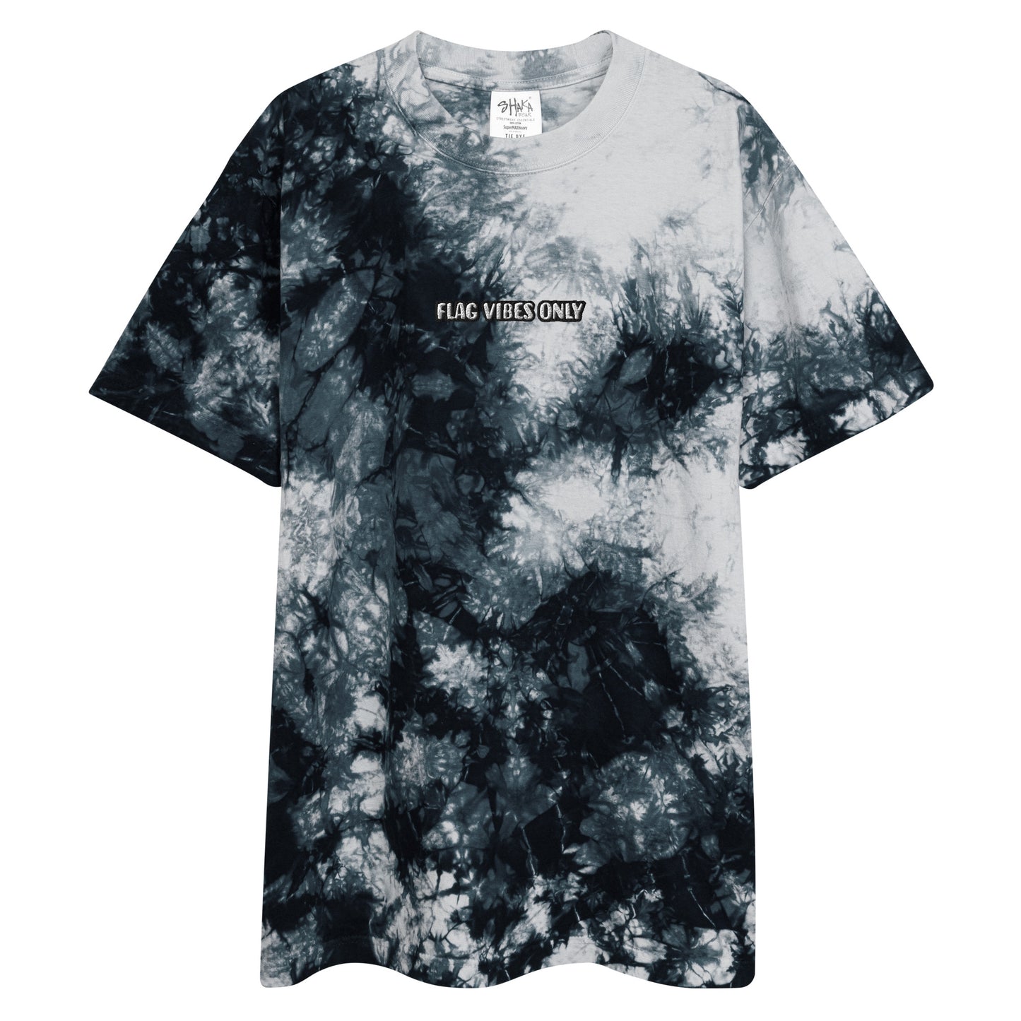 Flag Vibes Only | Oversized tie-dye Flag Football t-shirt