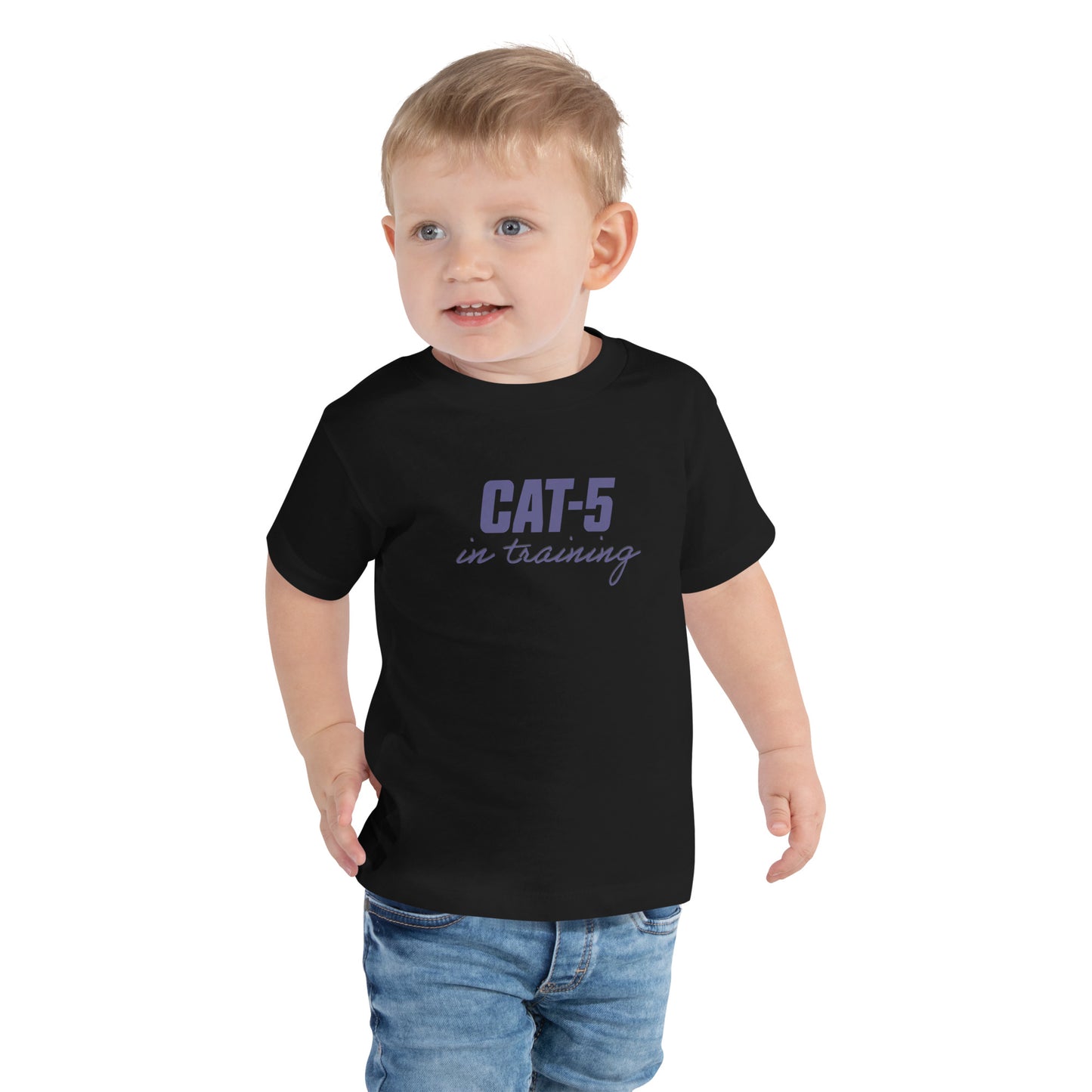 Cat -5 - Toddler Short Sleeve Tee