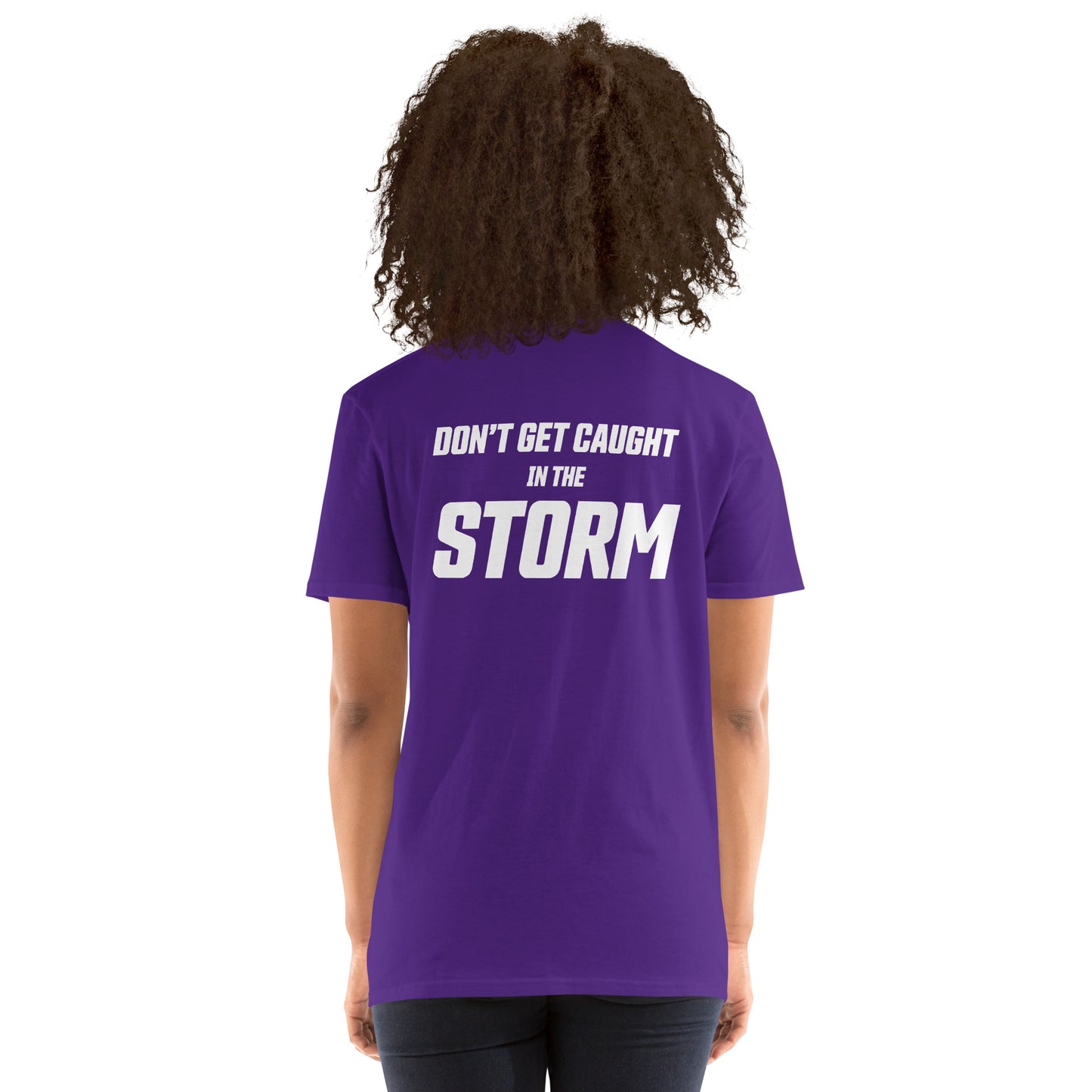 Cat-5 - Don't Get Caught In The Storm | Short-Sleeve Unisex T-Shirt