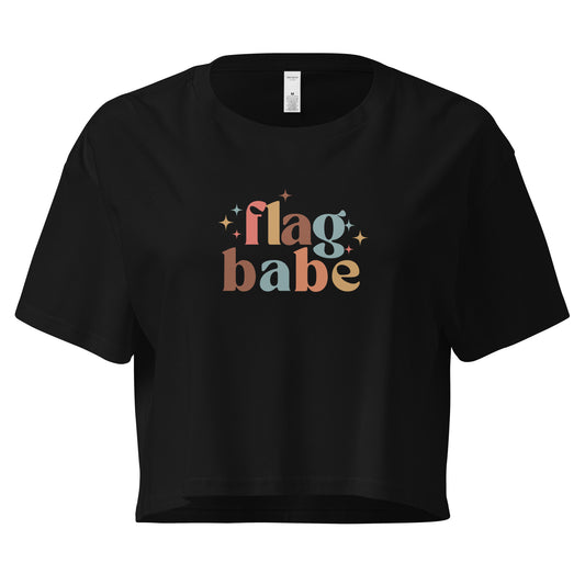 Flag Babe Women’s crop top