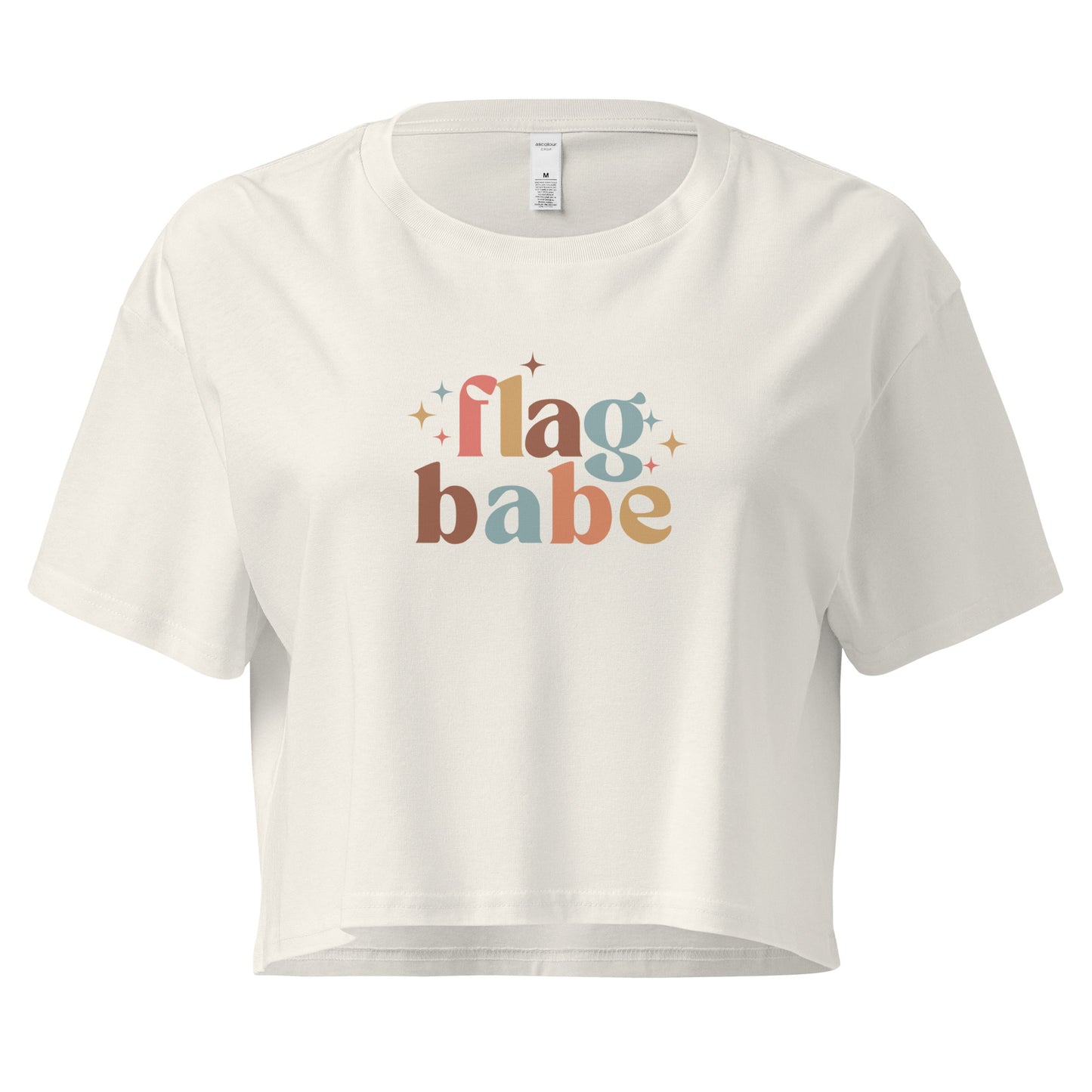 Flag Babe Women’s crop top