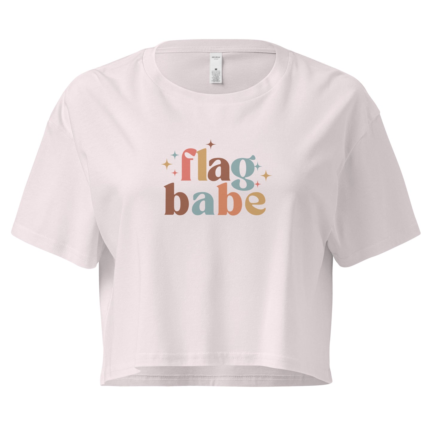 Flag Babe Women’s crop top