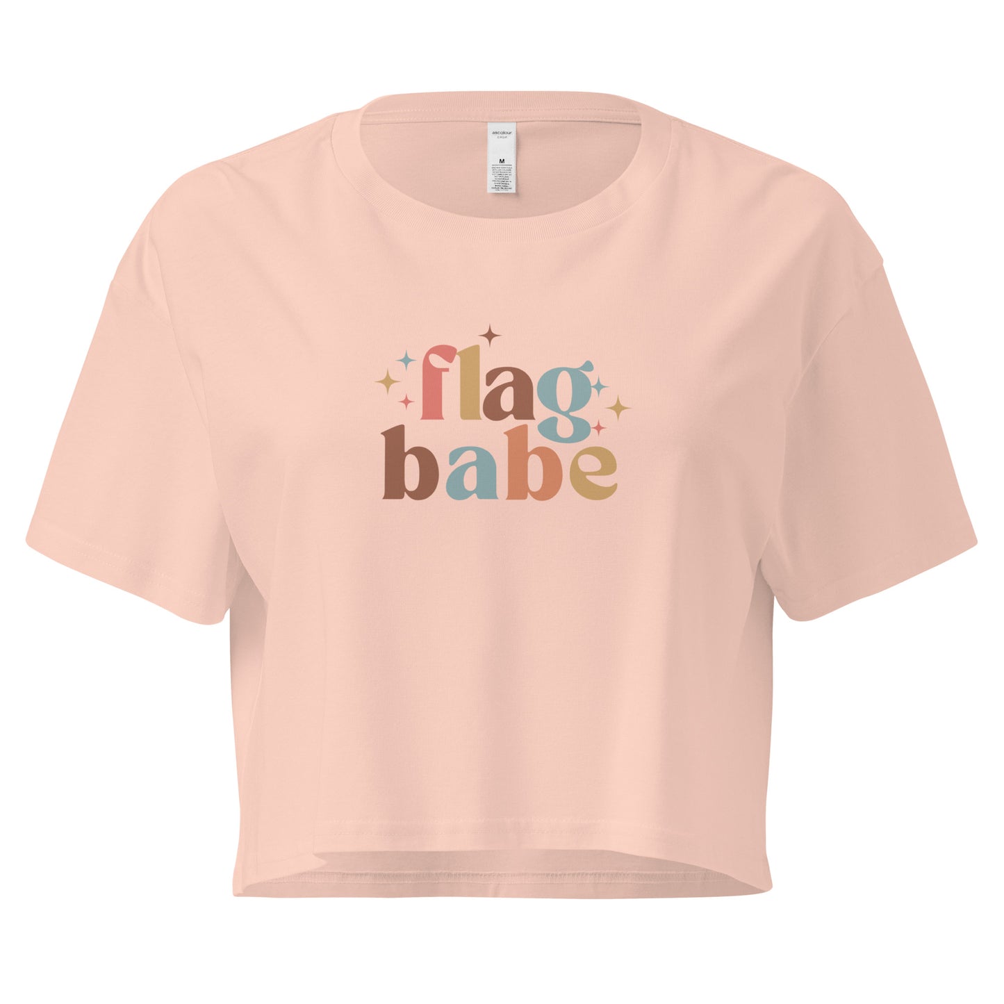 Flag Babe Women’s crop top