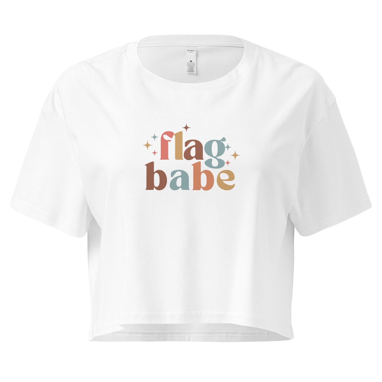 Flag Babe Women’s crop top